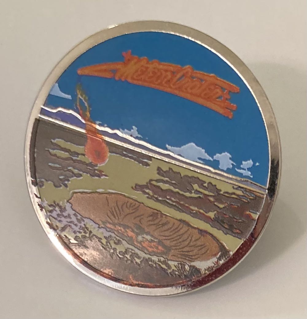 Mind If I Crash Here? Meteor Crater  pin collectible - Main Image 2