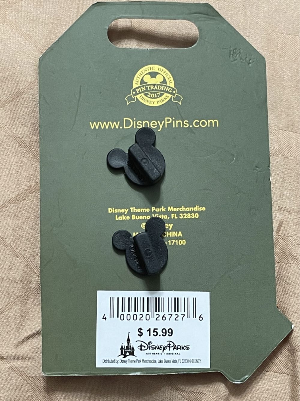 Bambi 75th Anniversary (Featuring A Sleeping Bambi And His Mother) - Disney Parks Limited Edition Pin - Rack pin collectible [Barcode 400020267276] - Main Image 3