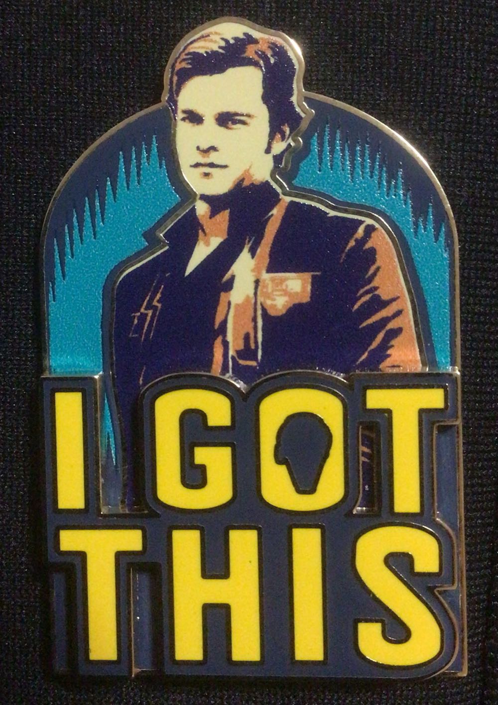 Solo: A Star Wars Story “I Got This”  pin collectible [Barcode 400020703033] - Main Image 2