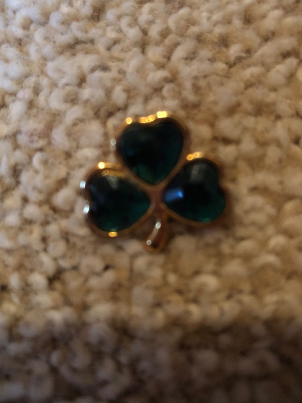 Four Leaf Clover  pin collectible - Main Image 2