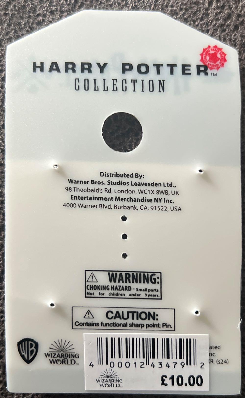 Harry Potter Mini House Pins x5  pin collectible [Barcode 400012434792] - Main Image 2