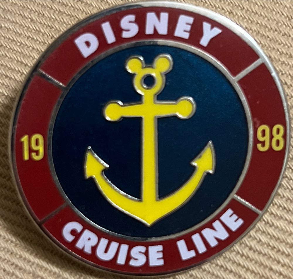Disney Cruise Line Mickey Anchor Pin - DCL pin collectible [Barcode 400021221895] - Main Image 2