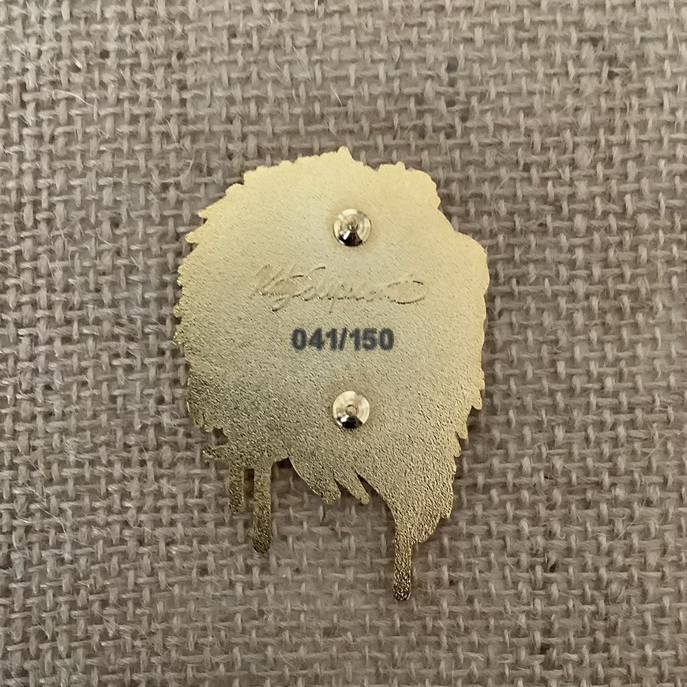 Melanistic Lion - Hard Enamel pin collectible - Main Image 2