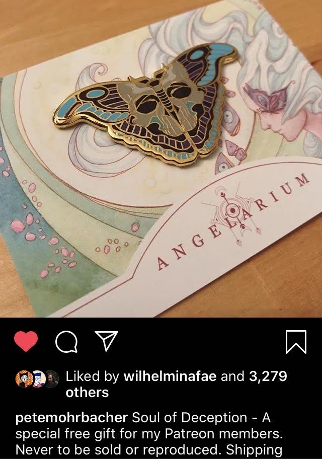 Soul Of Deception - Hard Enamel pin collectible - Main Image 3