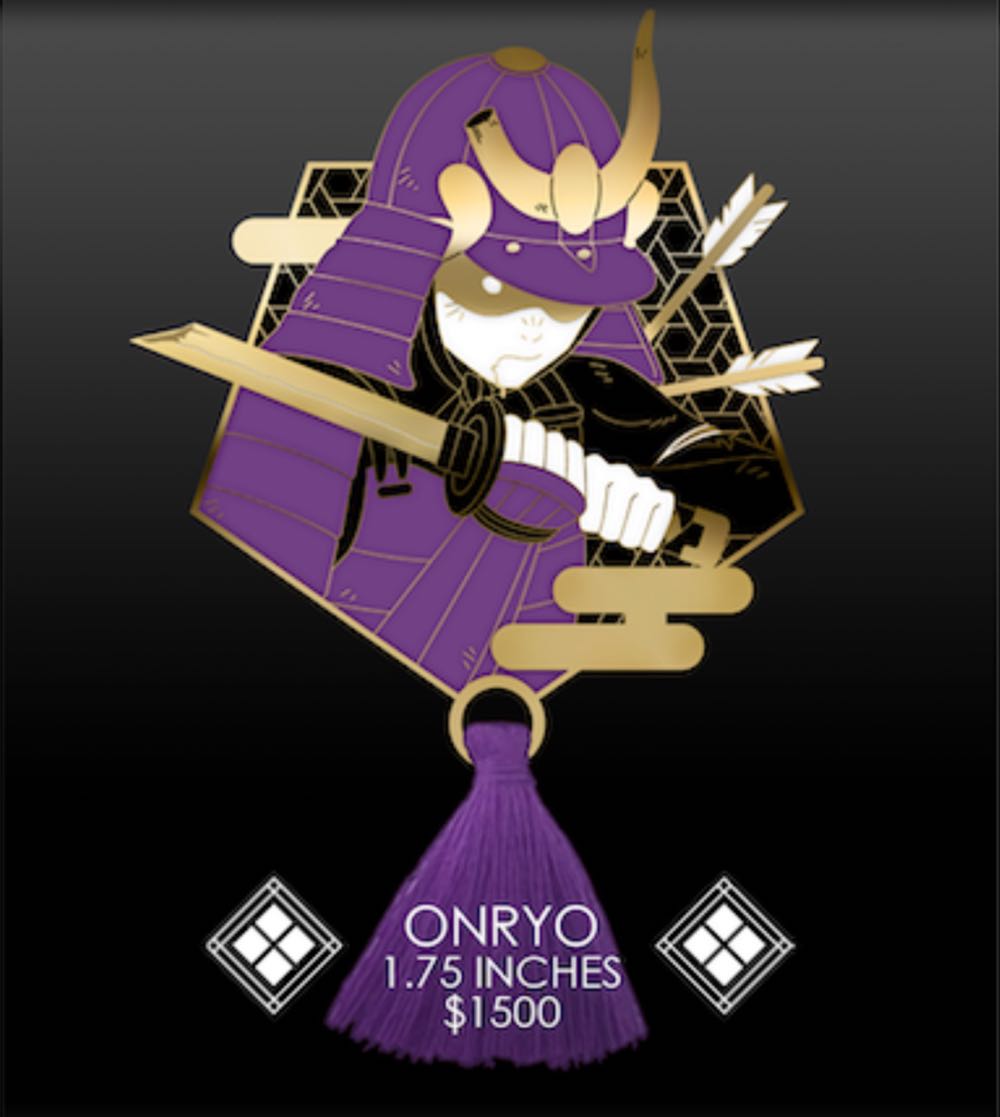 Folklore: Onryo - Hard Enamel pin collectible - Main Image 3