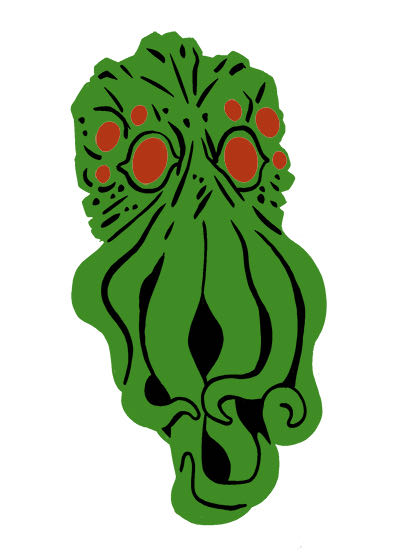 Cthulhu - Soft Enamel pin collectible - Main Image 3