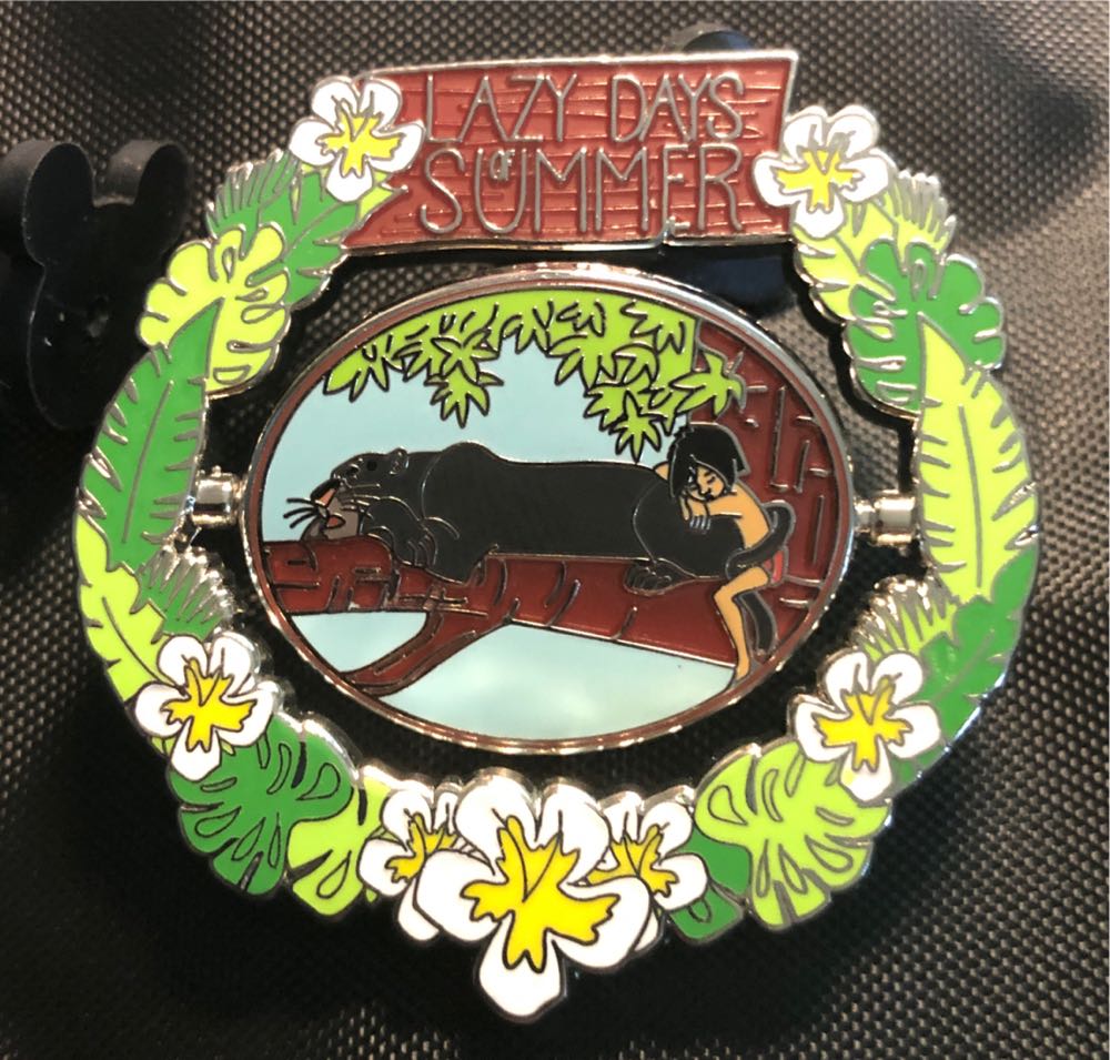 Lazy Days Summer  pin collectible - Main Image 2