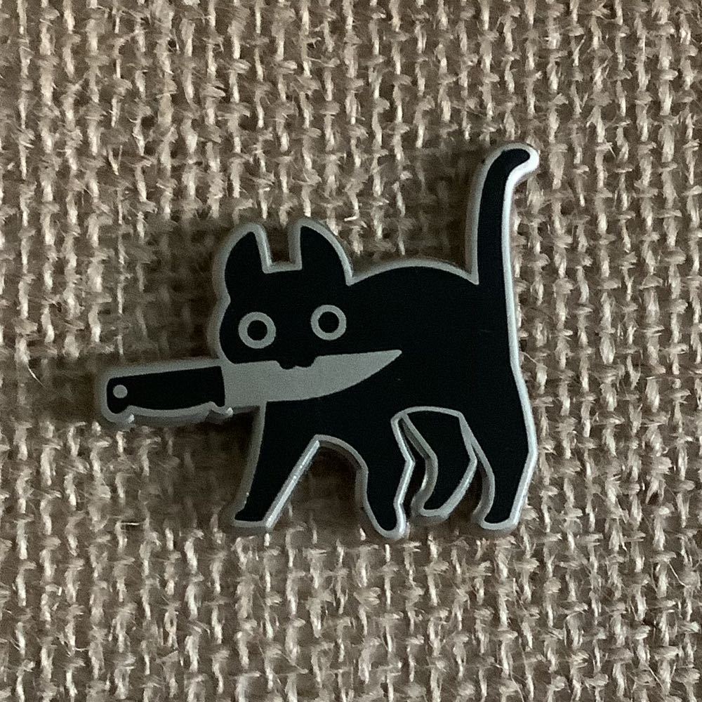 Hermione + Crookshanks Mini Pin