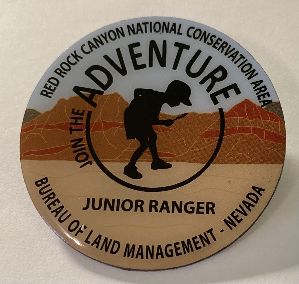 Red Rock Canyon National Conservation Area  pin collectible - Main Image 2