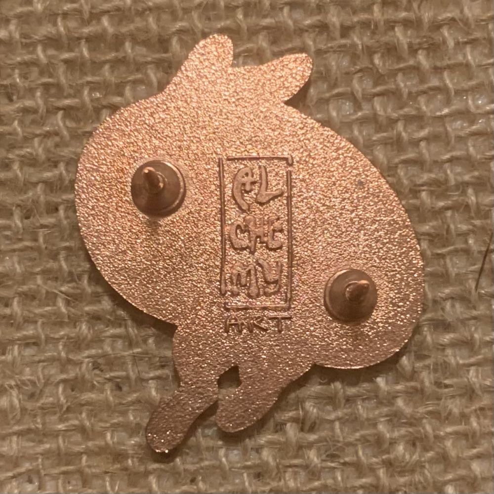 Milky Way Collection - Saturn - Hard Enamel And Screenprint pin collectible - Main Image 2