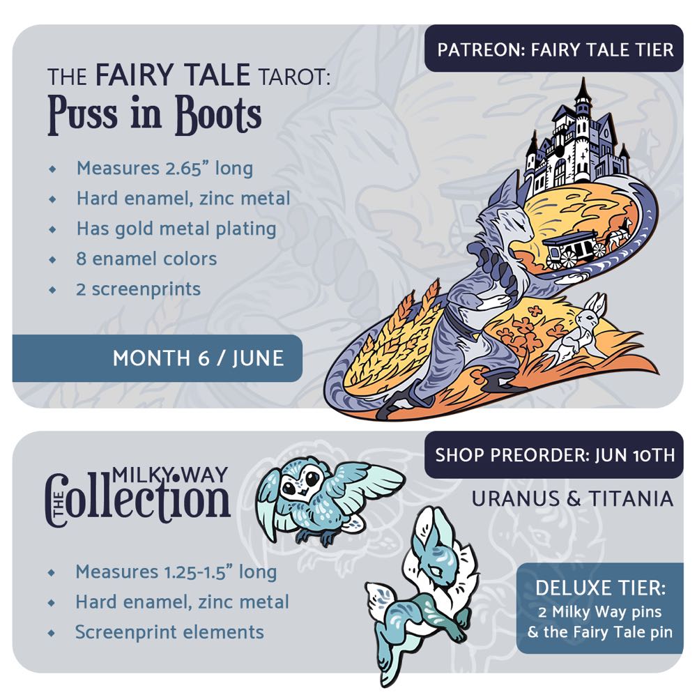 Milky Way Collection - Titania - Hard Enamel pin collectible - Main Image 1
