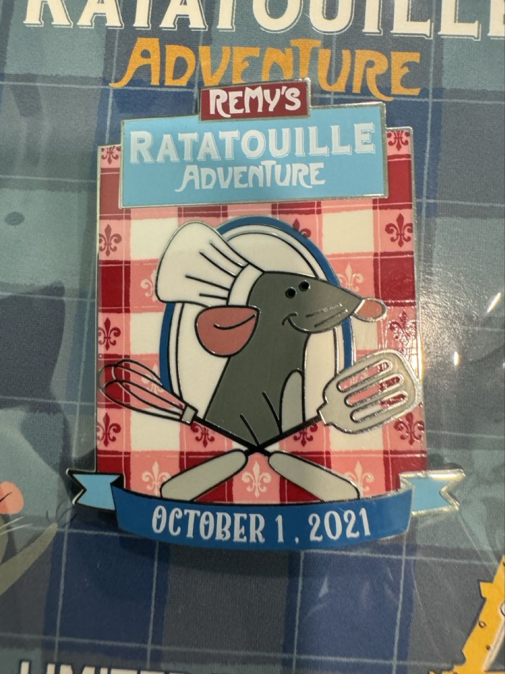 Remy’s Ratatouille Opening Day Limited Release - Limited Release pin collectible [Barcode 400919115749] - Main Image 4