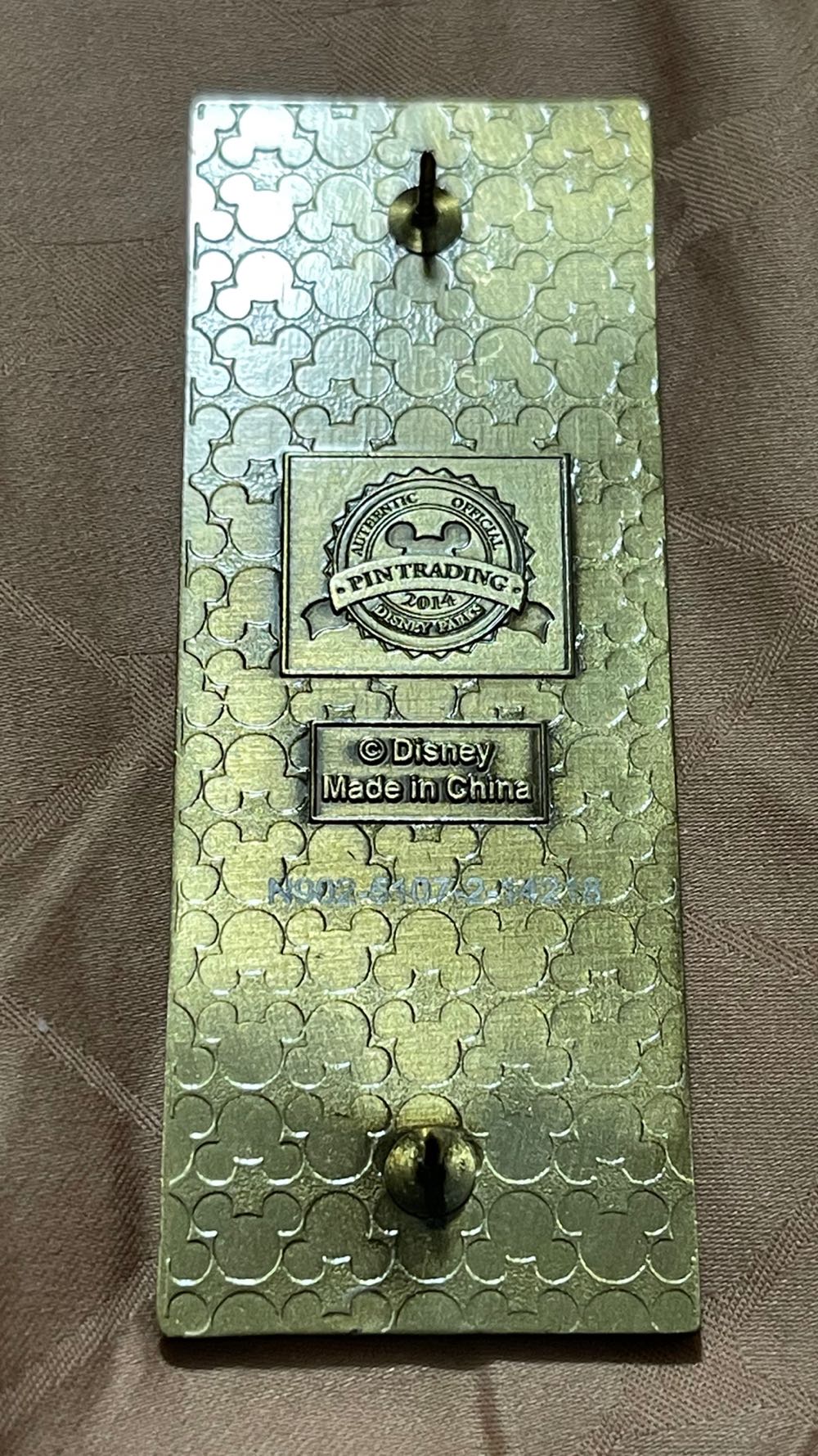 The Haunted Mansion Stretching Portrait (Captain Hook And Tick-Tock) - Disney Parks Pin - Rack pin collectible [Barcode 400008648608] - Main Image 3