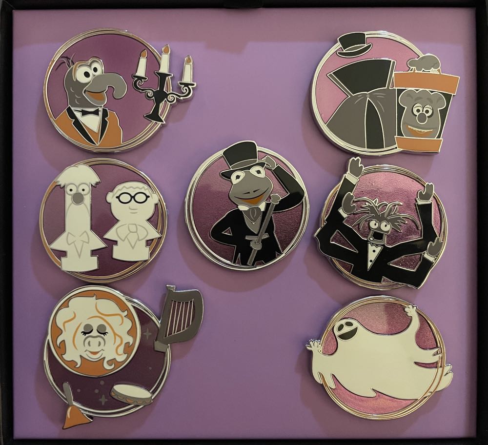 Muppets Haunted Mansion 7 Pin Set  pin collectible [Barcode 400946015937] - Main Image 2