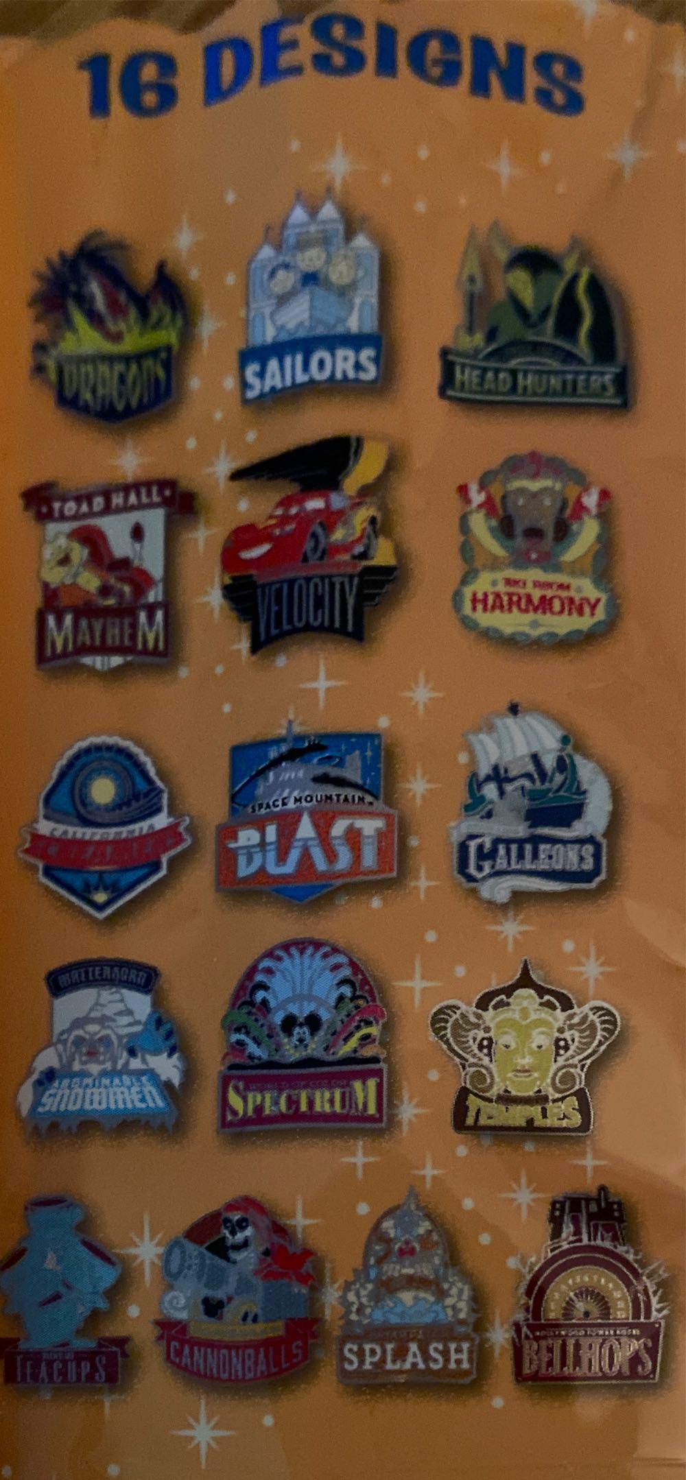 Mascots Mystery - Temples - Disney Parks pin collectible - Main Image 2