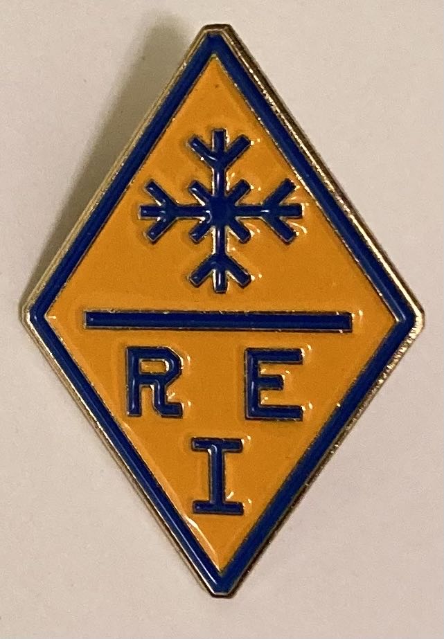 Hogwarts + Owl Pin, Rainbow Metal with Teal Swirl