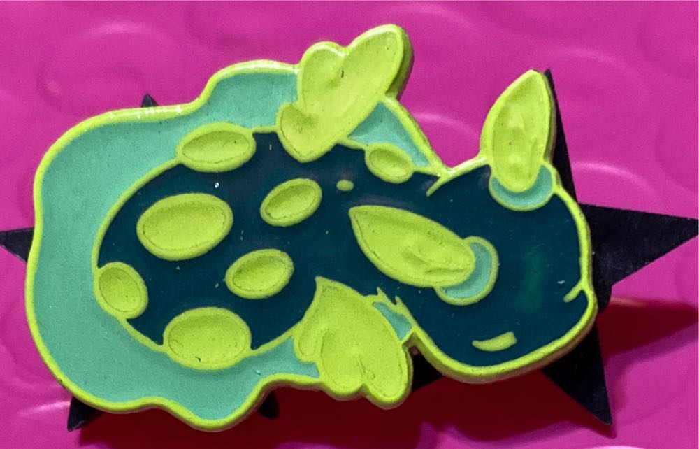 Nudibranch 1 - Zombie Pantone  pin collectible - Main Image 2