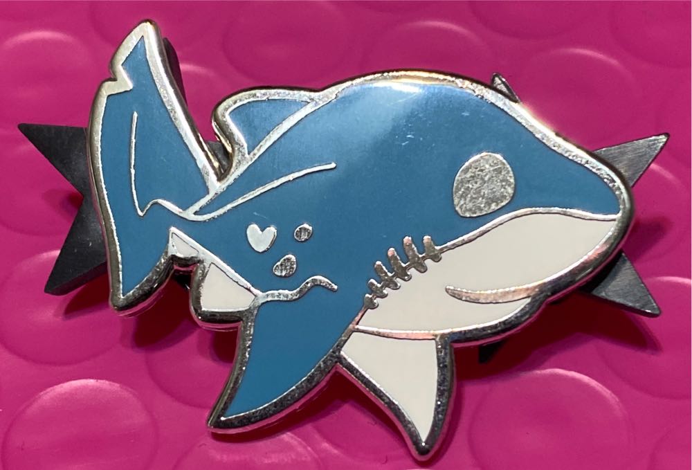 Sixgill Shark - Silver  pin collectible - Main Image 2