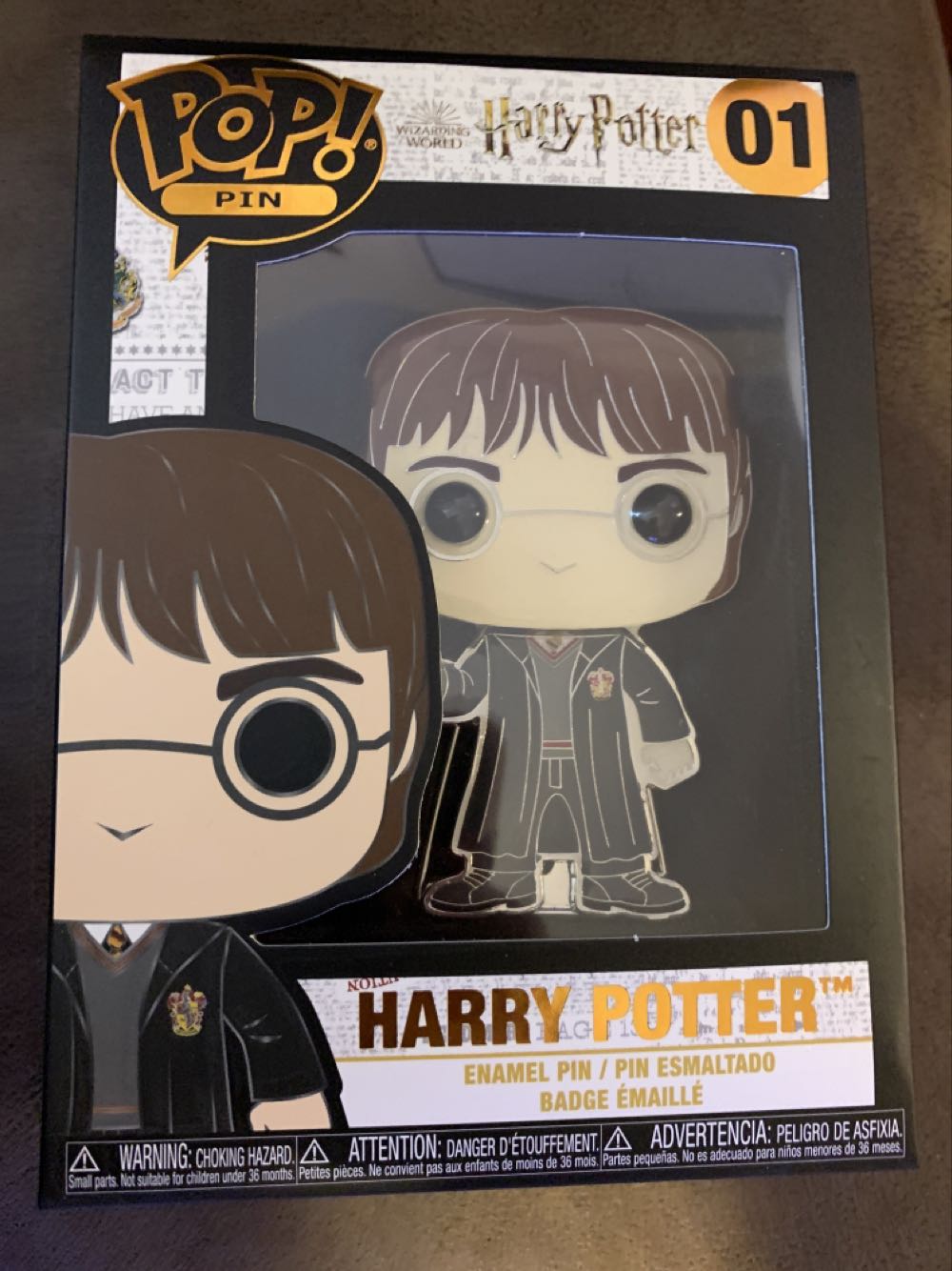 Funko Pop! Pin: Harry Potter Harry Potter Pin - Funko pin collectible [Barcode 671803306134] - Main Image 2