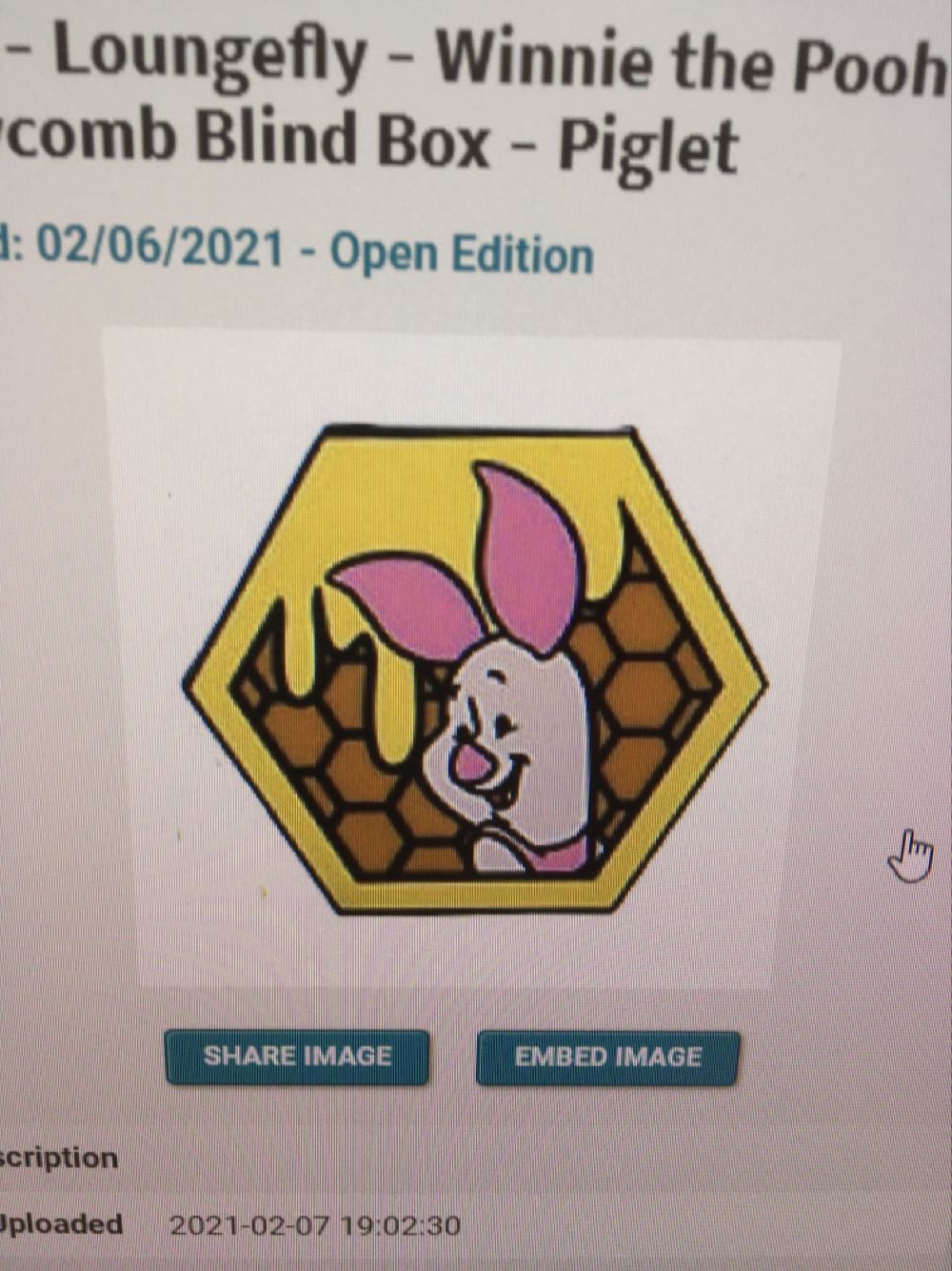 Disney Mystery - Snowman Pin Pack - Lady