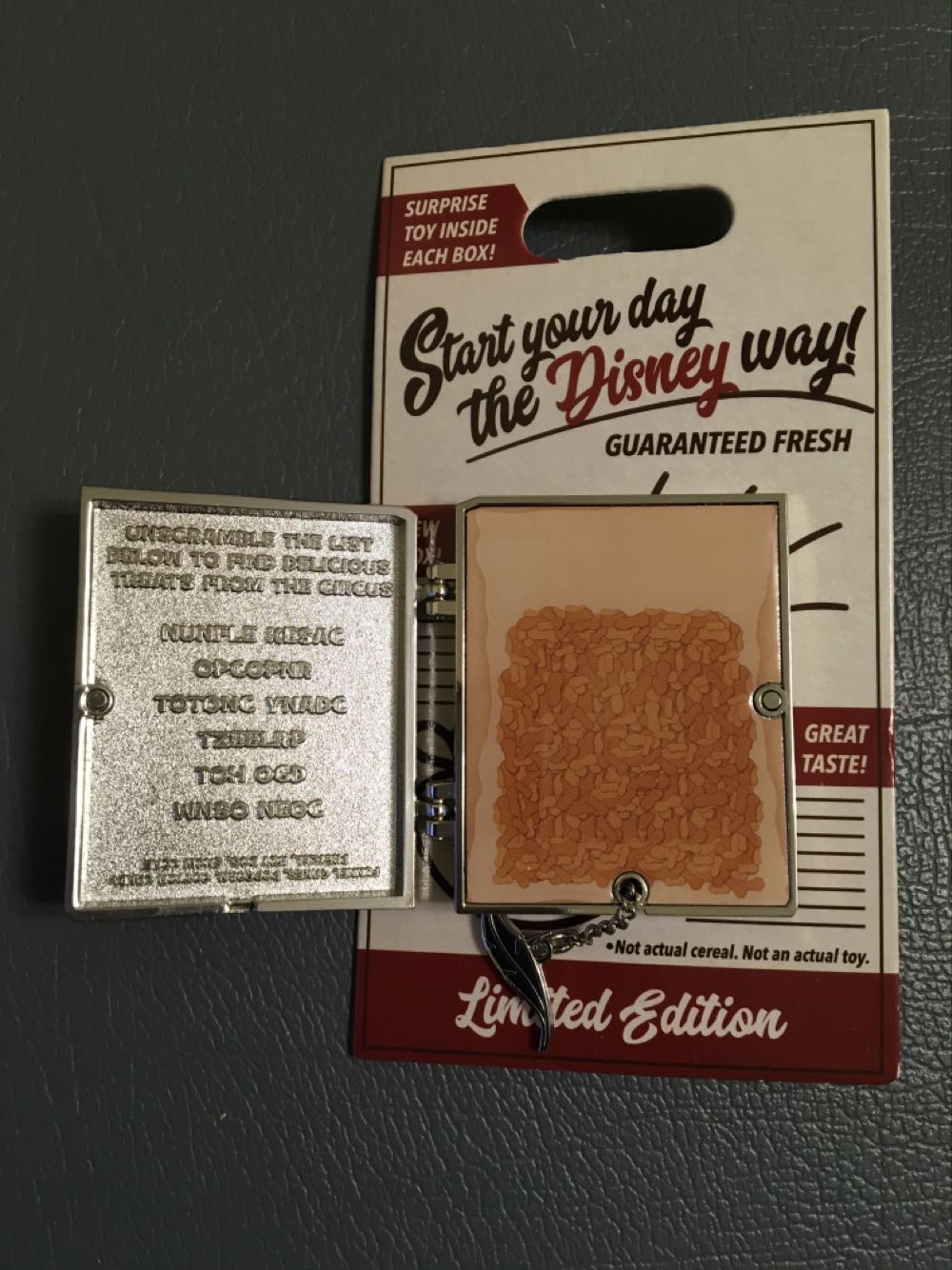 Dumbo - Timothys Circus Treats - Cereal Box - Ltd Edition   pin collectible - Main Image 2