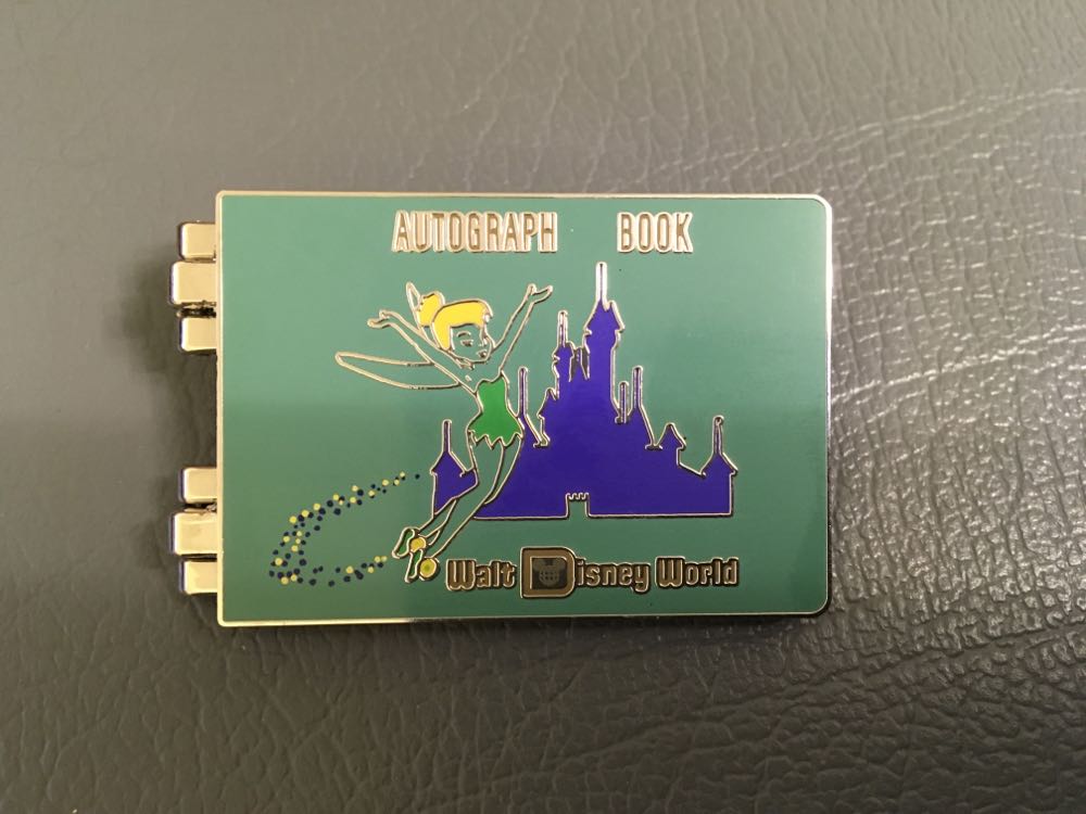Autograph Book - Tinker Bell - WDW 50th Anniversary pin collectible - Main Image 1