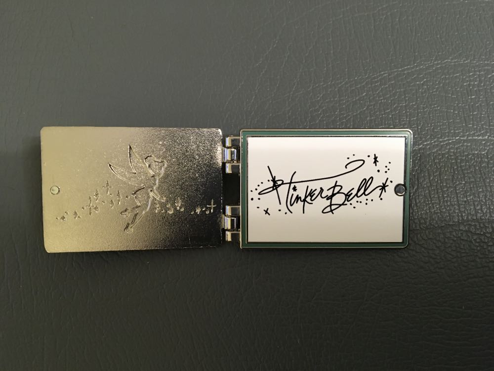 Autograph Book - Tinker Bell - WDW 50th Anniversary pin collectible - Main Image 2