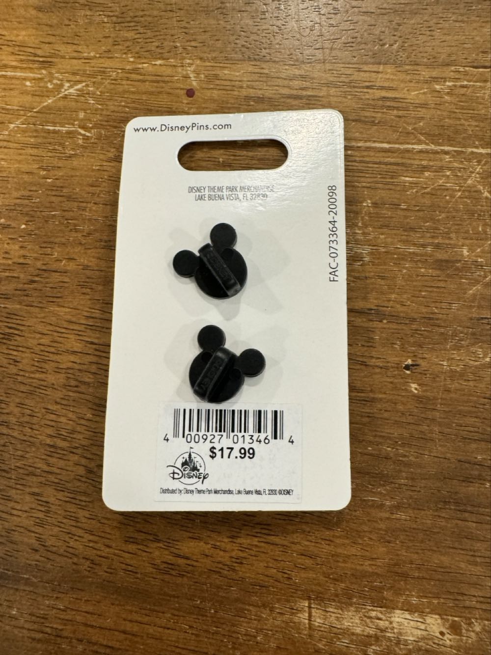 Chip ’n Dale Thanksgiving 2020  pin collectible [Barcode 400927013464] - Main Image 2