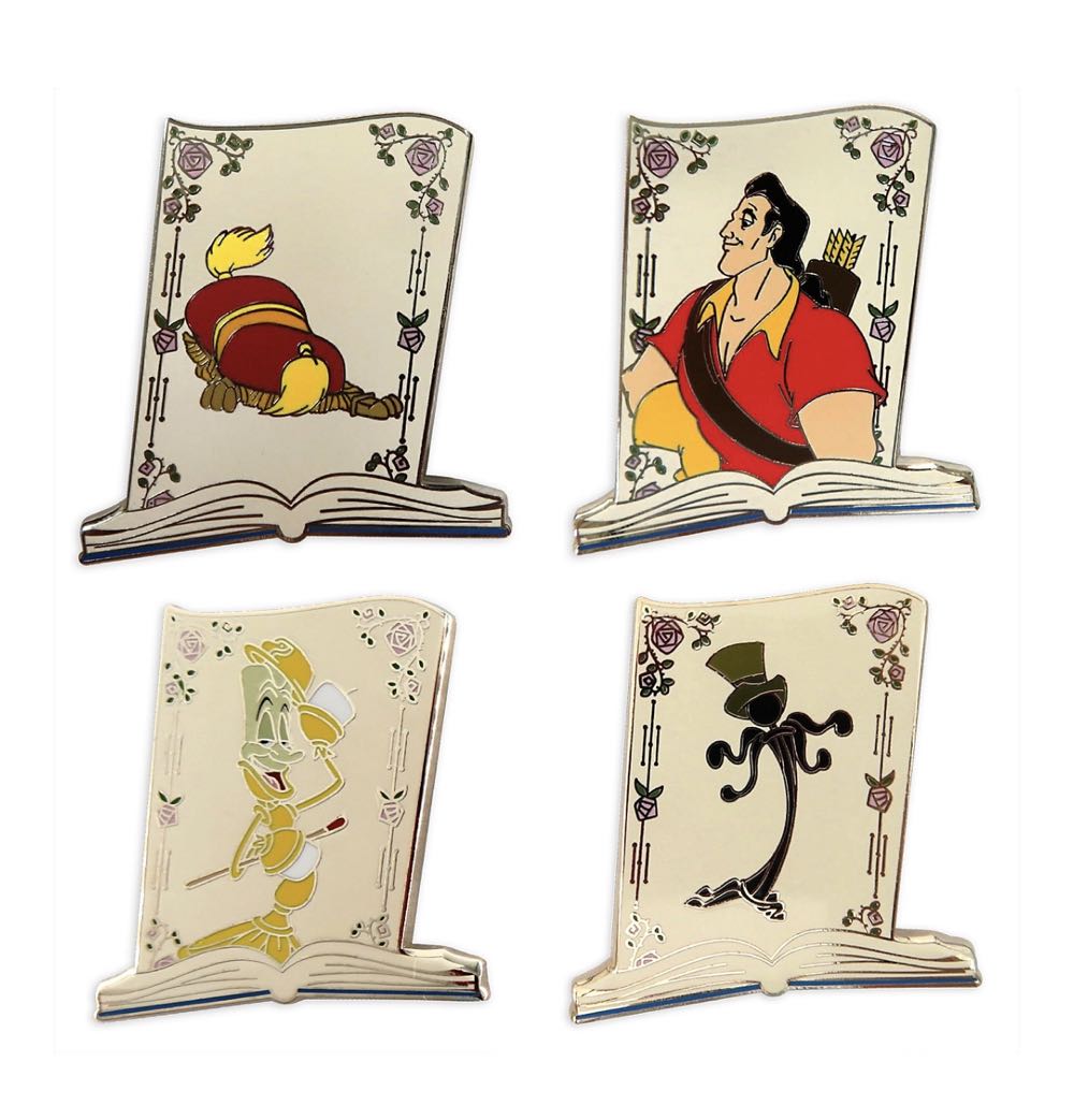 Beauty And The Beast Mystery Pin Set  pin collectible [Barcode 400942915866] - Main Image 2