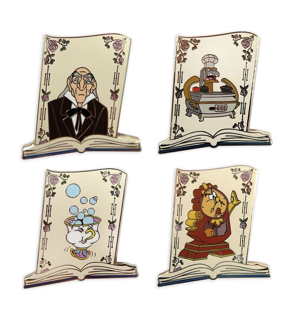 Beauty And The Beast Mystery Pin Set  pin collectible [Barcode 400942915866] - Main Image 3