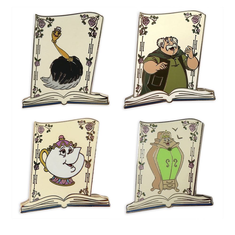 Beauty And The Beast Mystery Pin Set  pin collectible [Barcode 400942915866] - Main Image 4