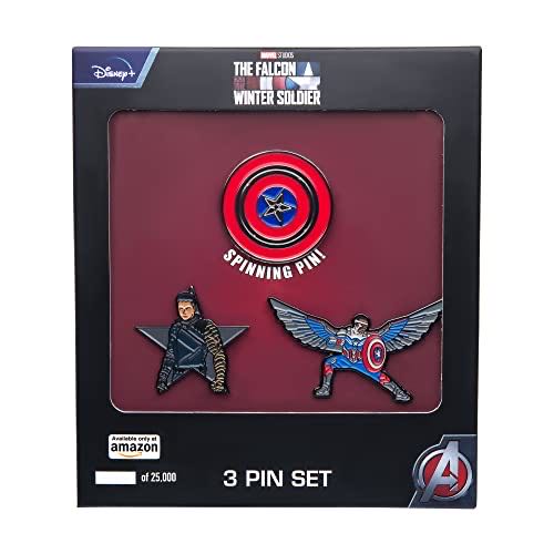 The Falcon And The Winter Soldier Set Of 3 pin collectible - Main Image 1