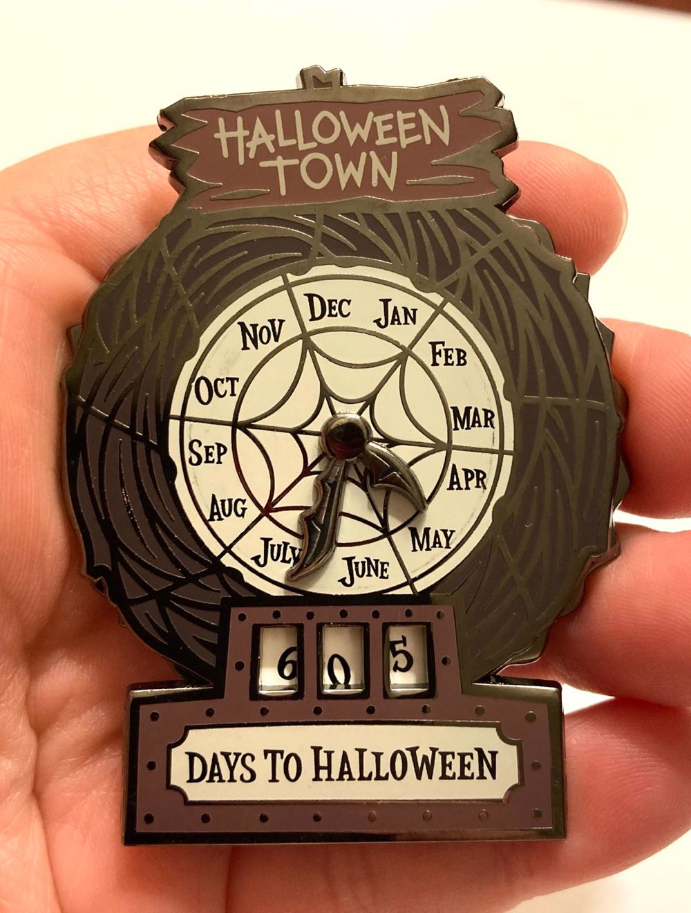 NBC, Halloweentown Countdown Clock $O  pin collectible - Main Image 2