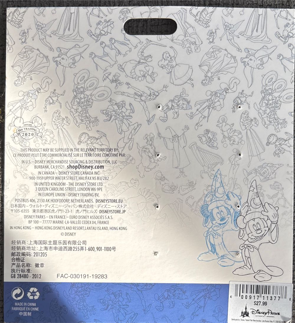 Ink And Paint Pin Set - Disney Pin pin collectible [Barcode 400917113778] - Main Image 4