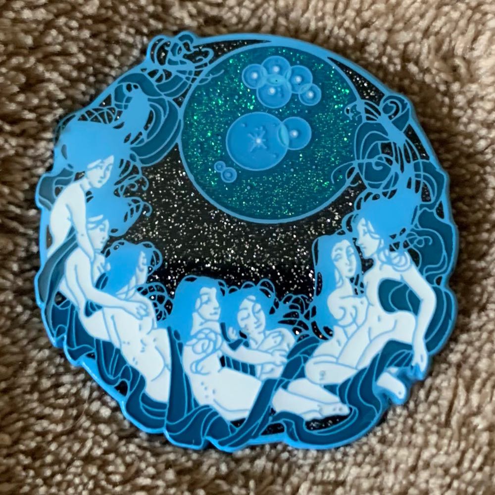 Pleiades - Soft Enamel & Epoxy pin collectible - Main Image 1