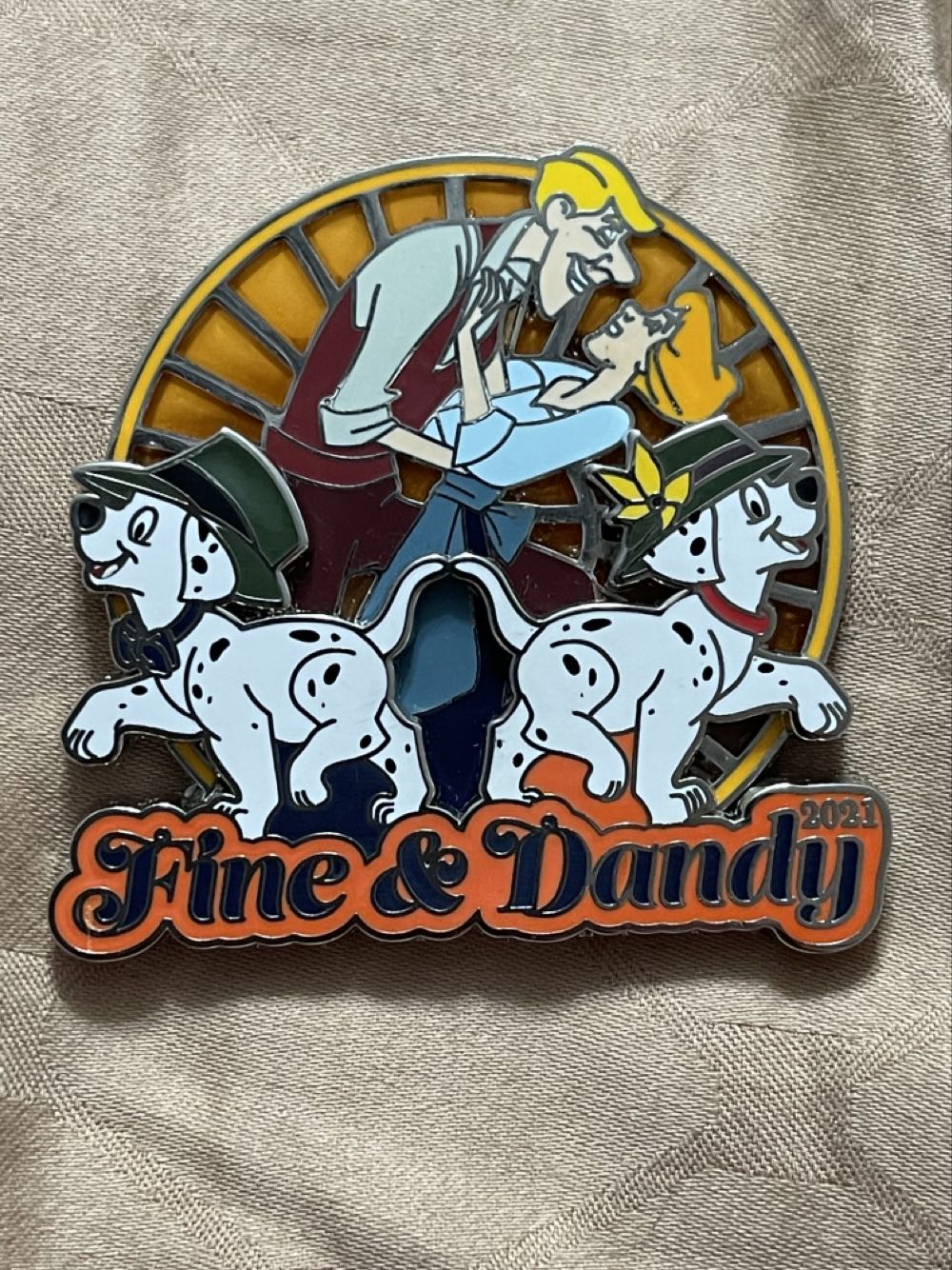 101 Dalmatians Fine And Dandy Disney Le Pin - Rack pin collectible [Barcode 400944715020] - Main Image 3