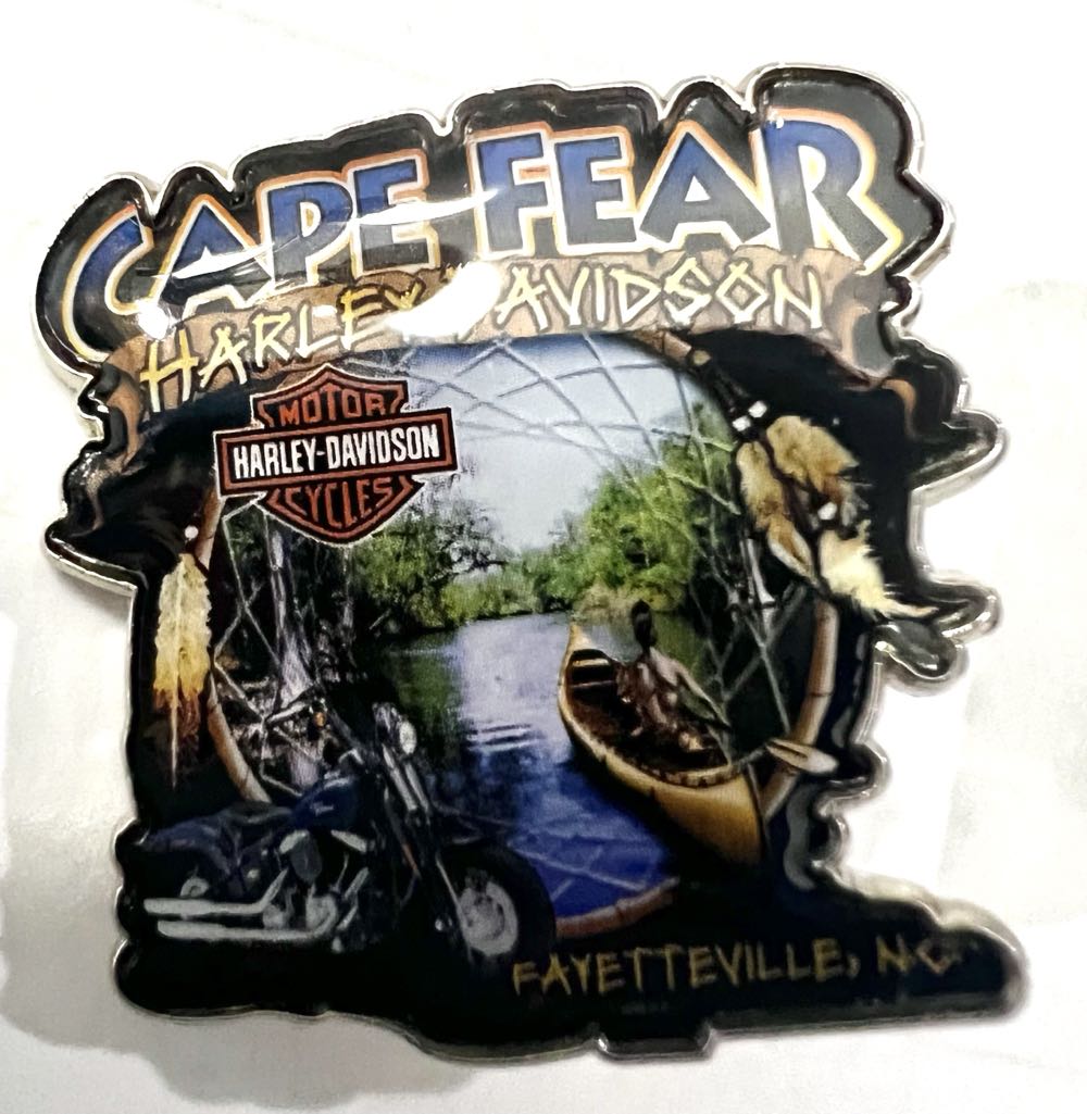 Fayetteville - Cape Fear H-D  pin collectible - Main Image 2
