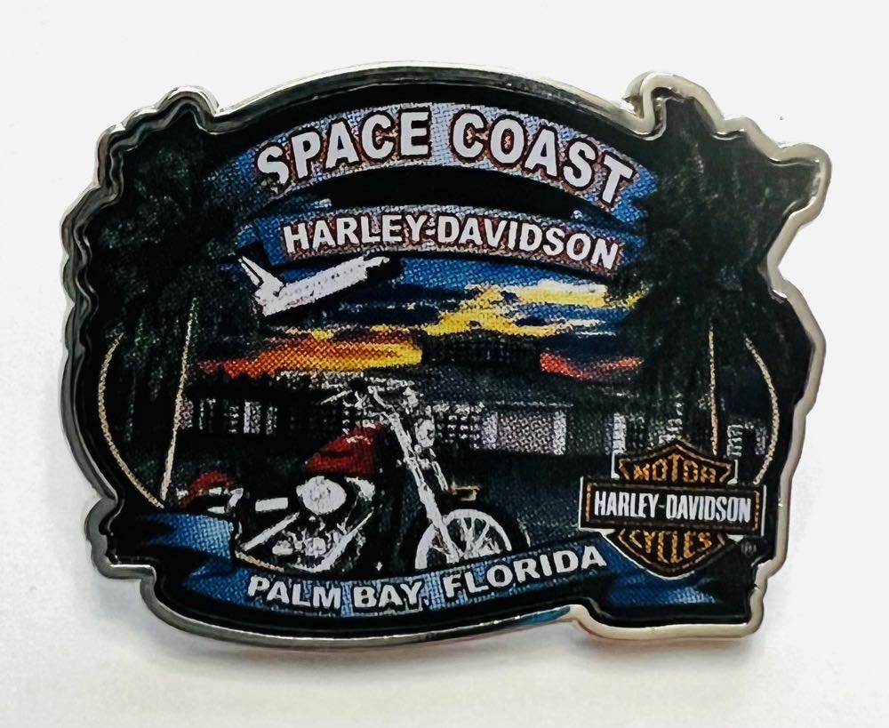 Palm Bay - Space Coast H-D  pin collectible - Main Image 2