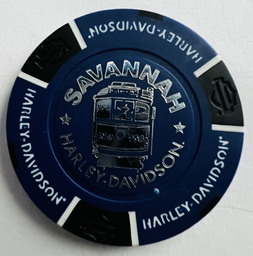 Savannah - Savannah H-D on River Street  pin collectible - Main Image 2