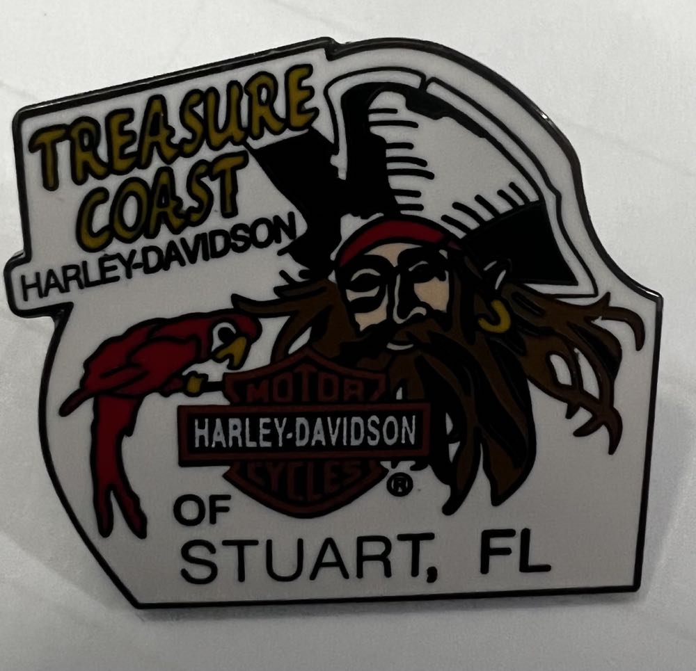 Stuart - Treasure Coast H-D  pin collectible - Main Image 2