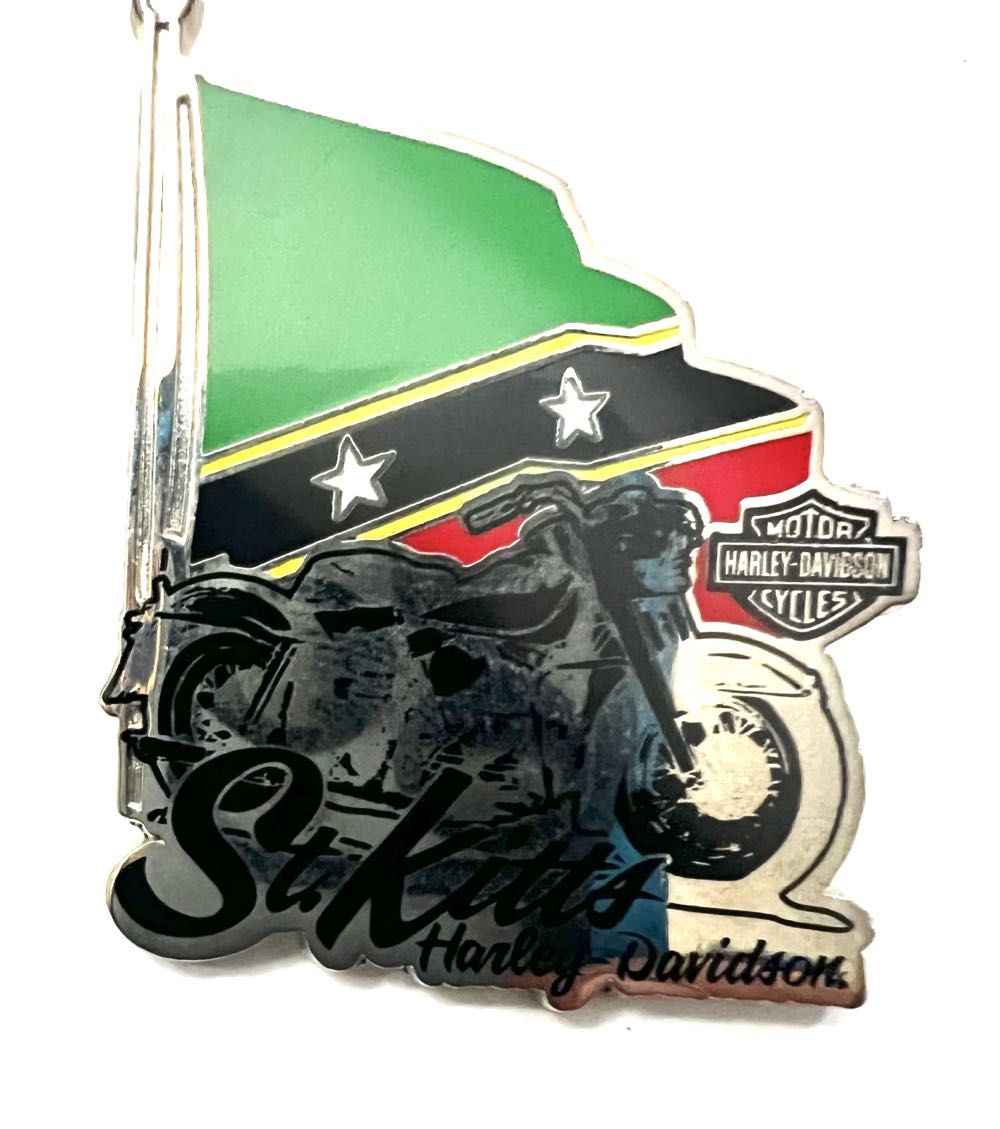 St. Kitts & Neves H-D  pin collectible - Main Image 2