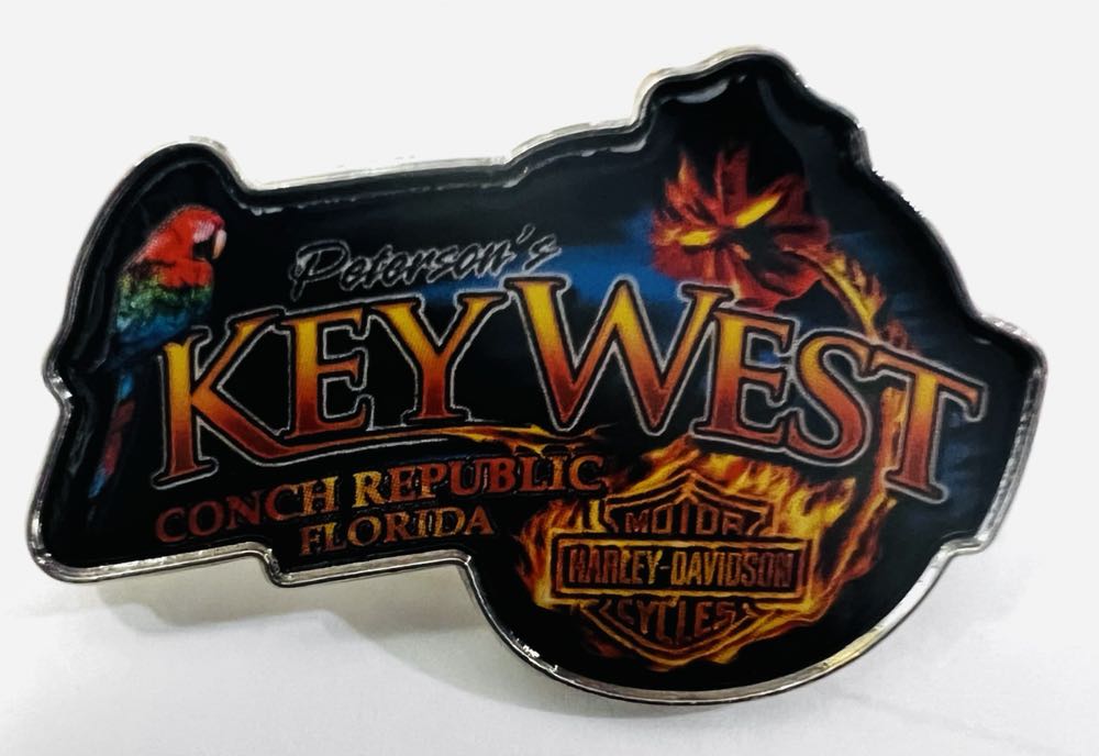 Key West - Peterson’s Key West H-D  pin collectible - Main Image 2