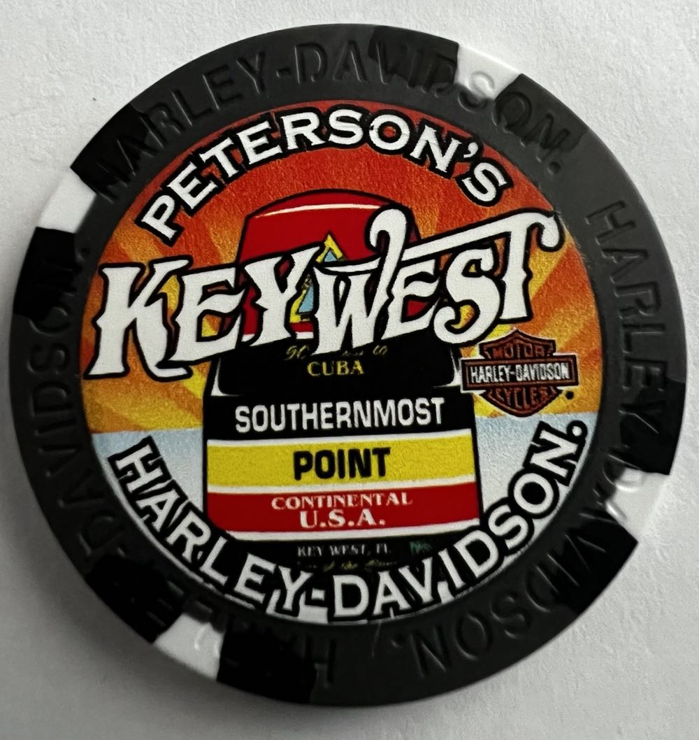 Key West - Peterson’s Key West H-D  pin collectible - Main Image 3