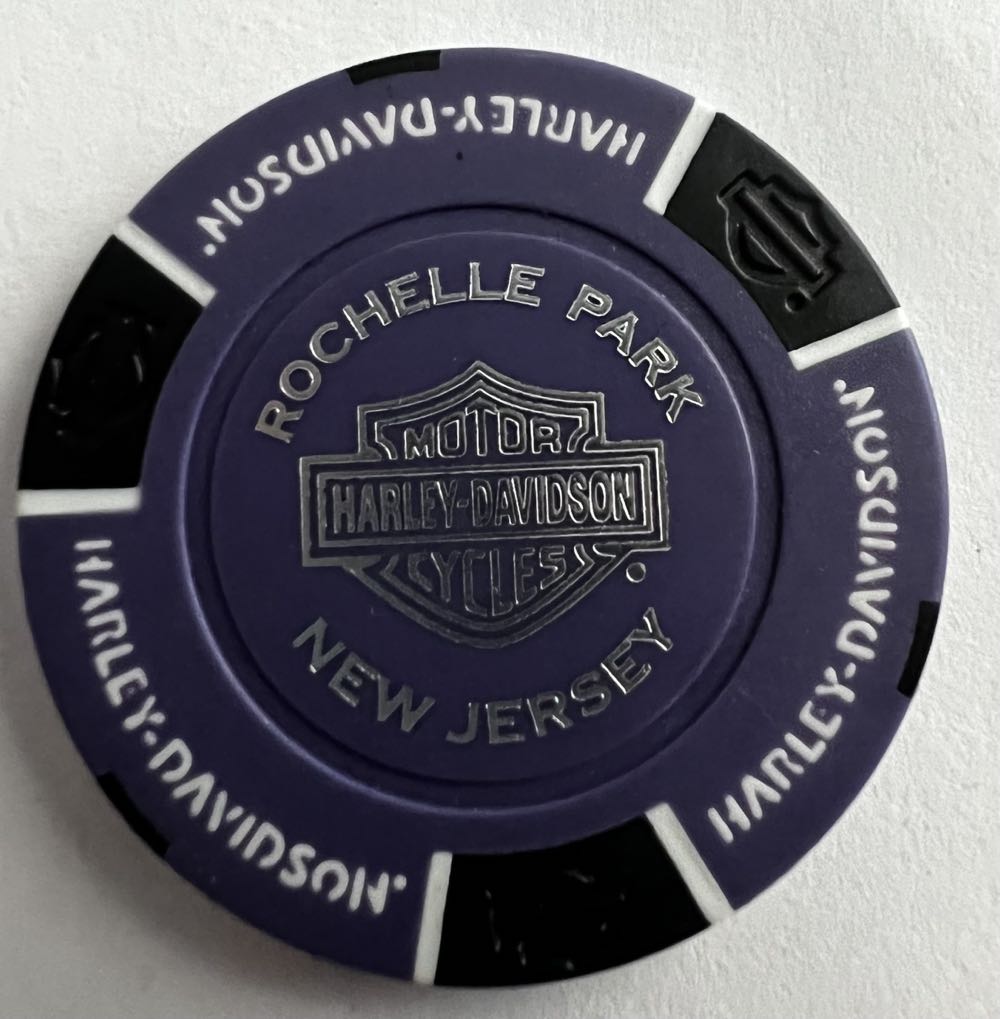 Rochelle Park - Bergen H-D  pin collectible - Main Image 3