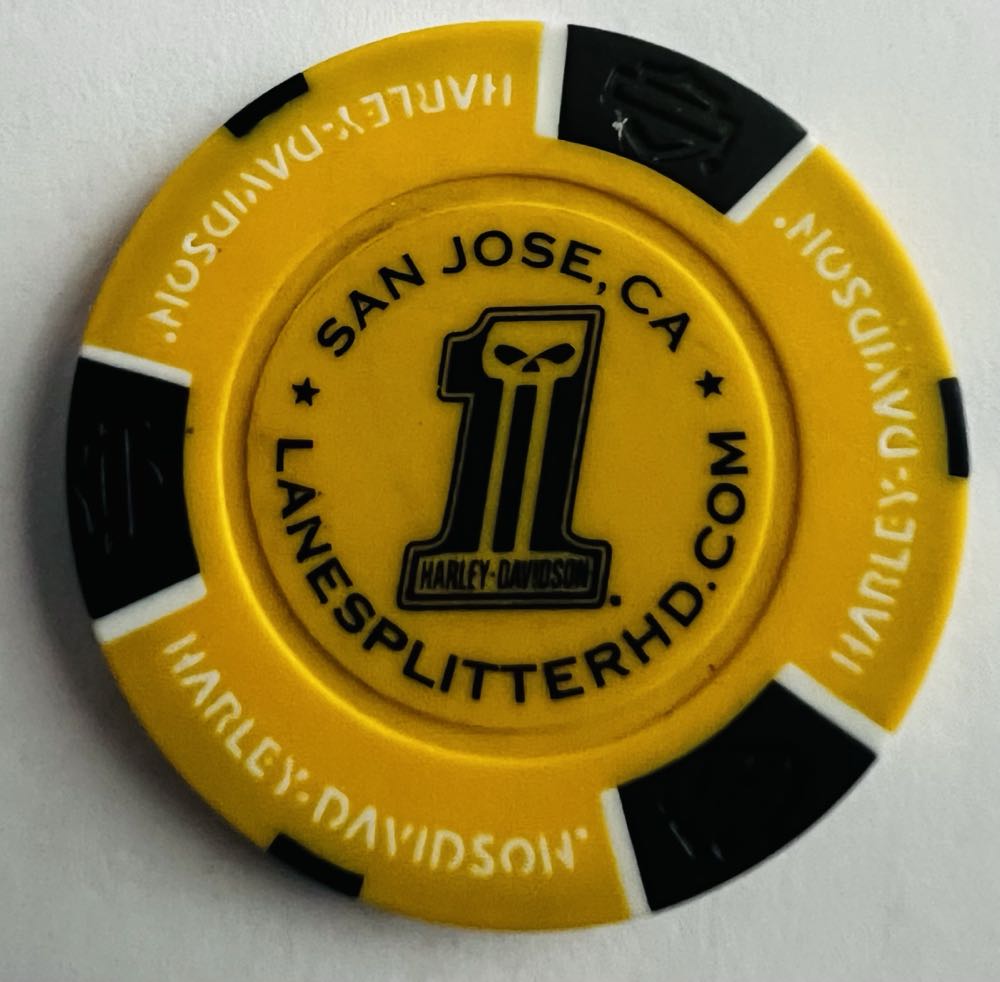 San Jose - Lane Splitter H-D  pin collectible - Main Image 3