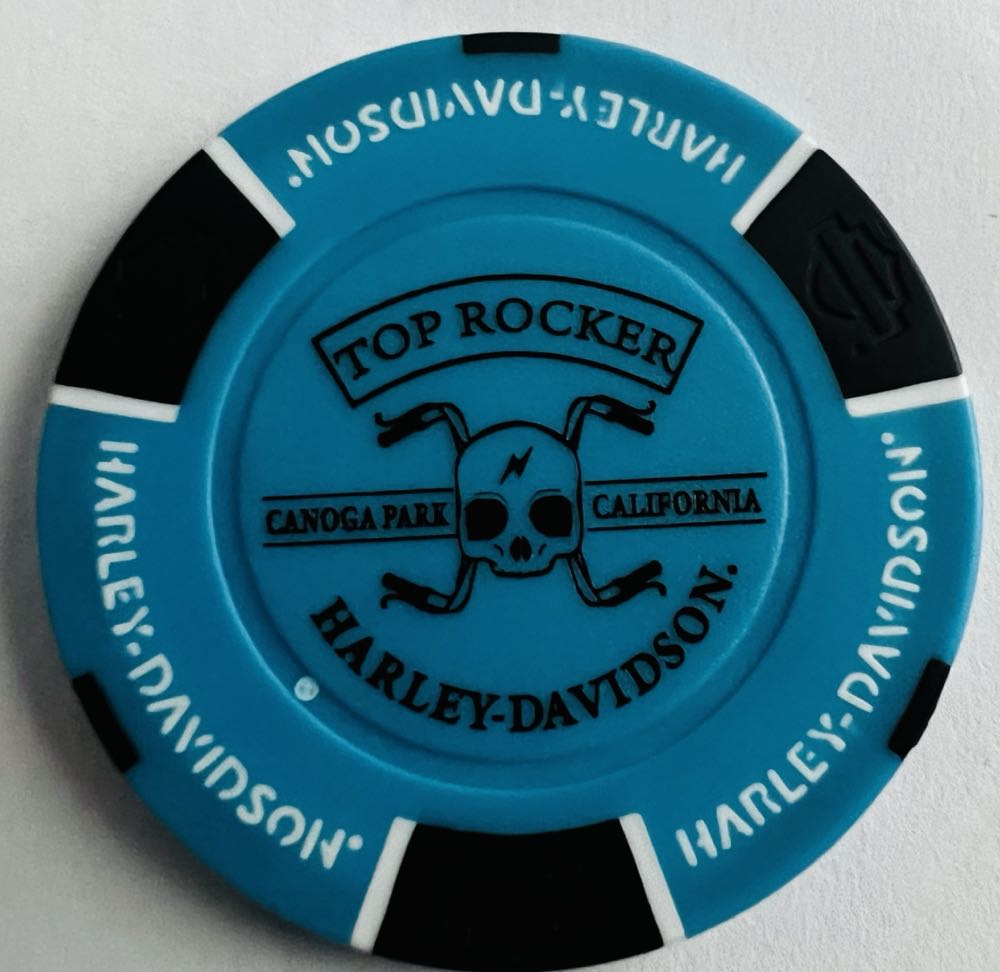 Canoga Park - Top Rocker H-D  pin collectible - Main Image 2