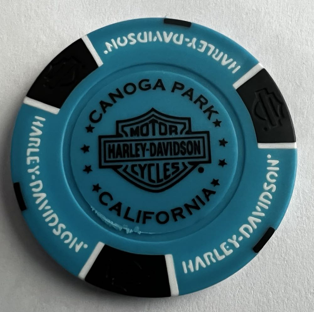 Canoga Park - Top Rocker H-D  pin collectible - Main Image 3
