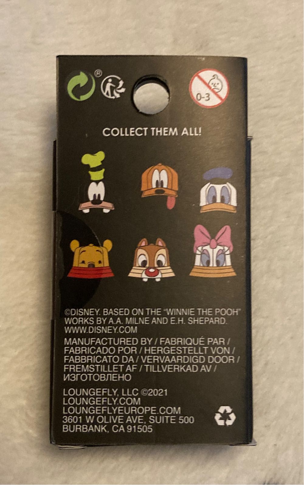 Pluto Cap Pin  pin collectible - Main Image 3