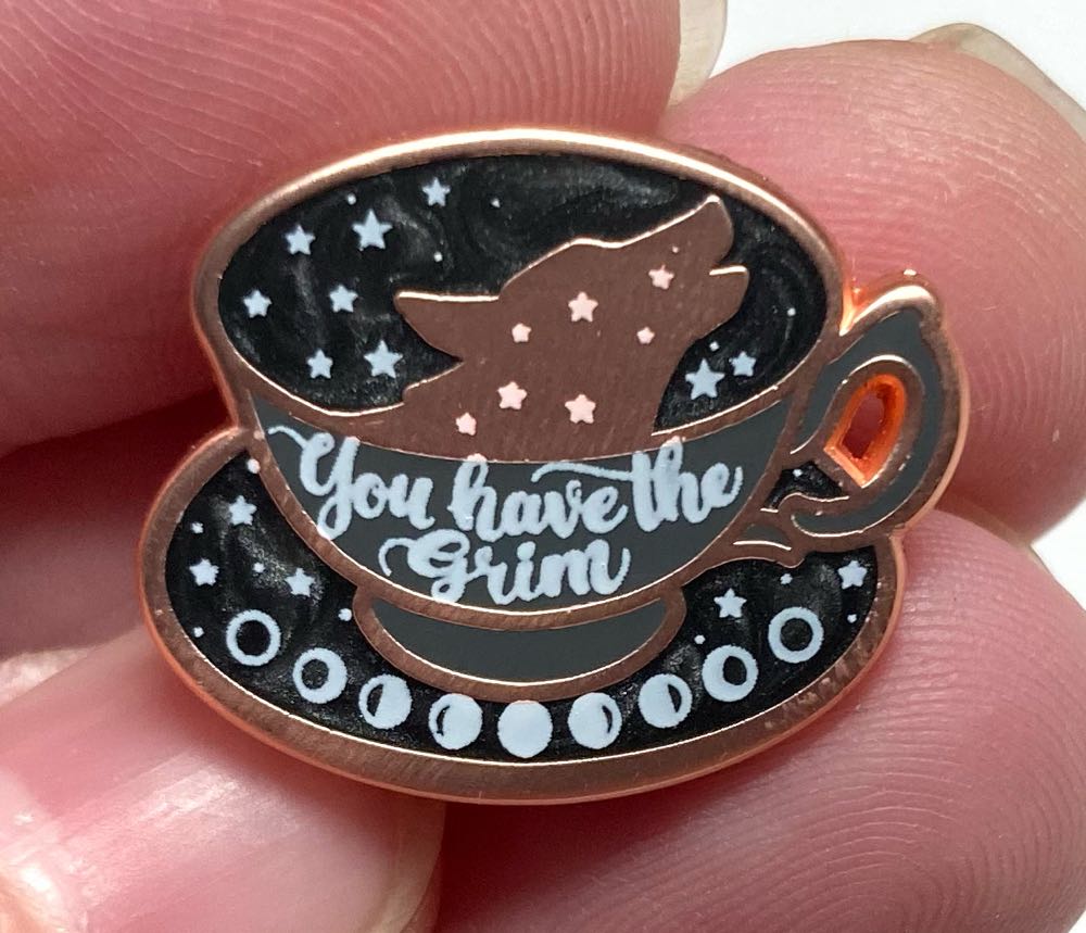 TeacupGrim, Rose Gold  pin collectible - Main Image 2