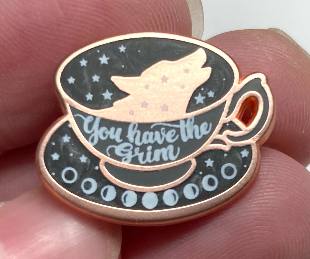 TeacupGrim, Rose Gold  pin collectible - Main Image 3